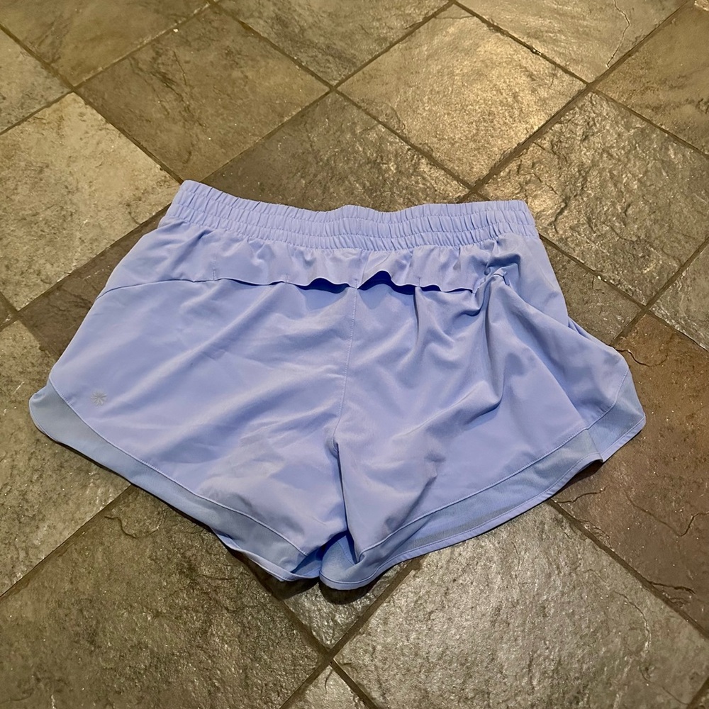 Athleta MESH RACER RUN MID RISE 4 SHORT - Picture 6 of 9